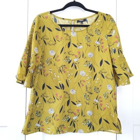 🖤 Premise studio floral blouse - Picture 1 of 5